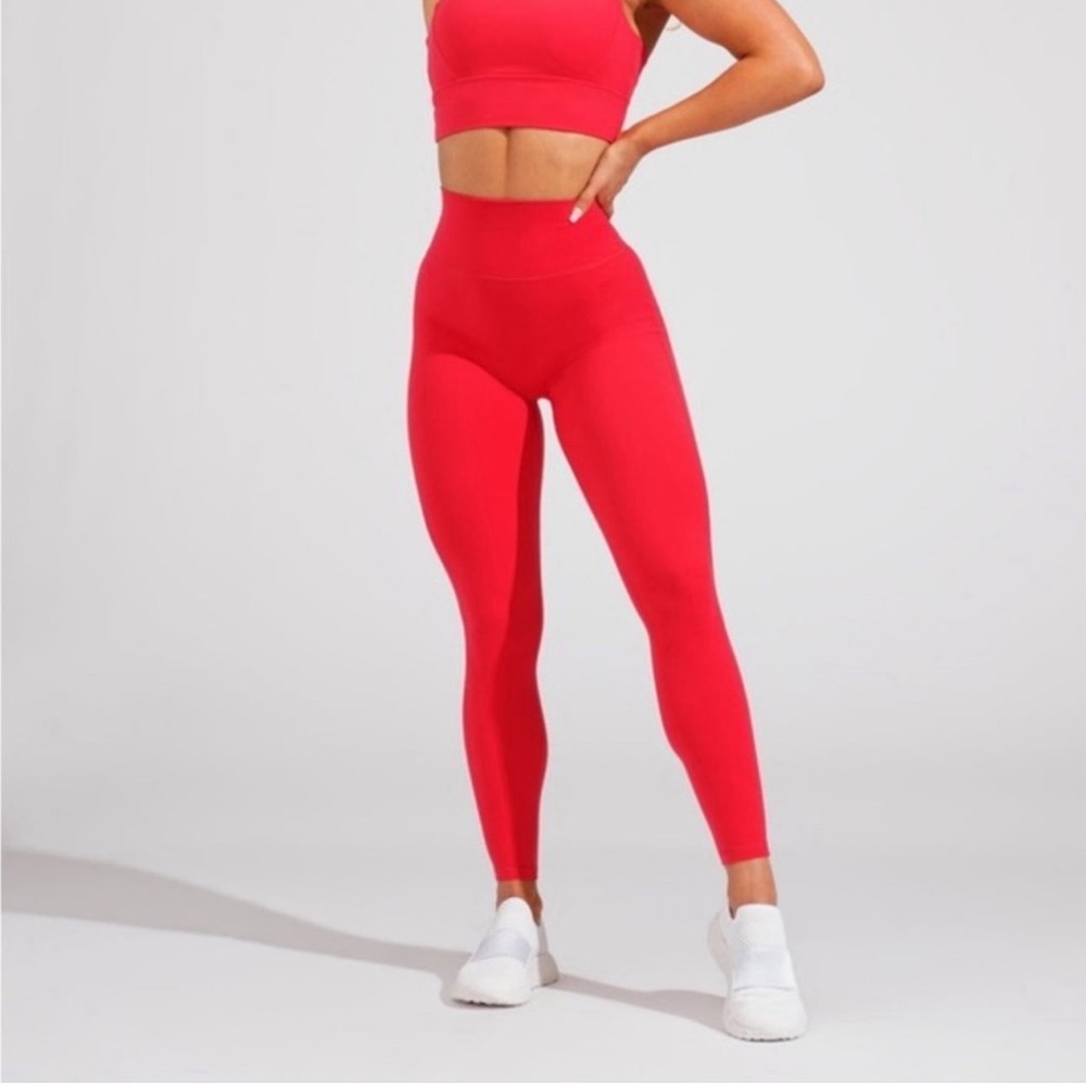Buffbunny Legacy Leggings - Salsa Red